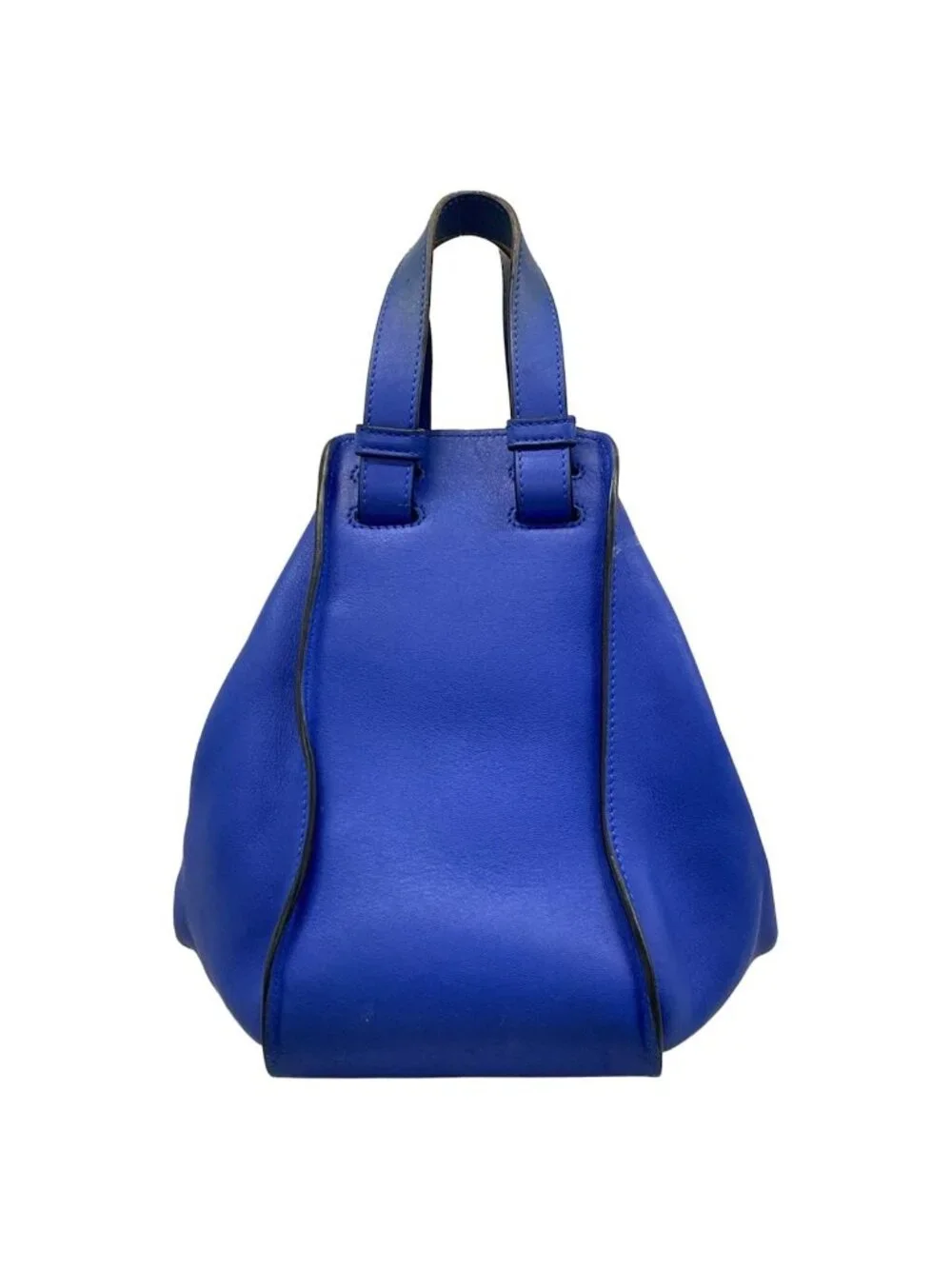 Loewe Tote Bag Hammock Small Navy Leather